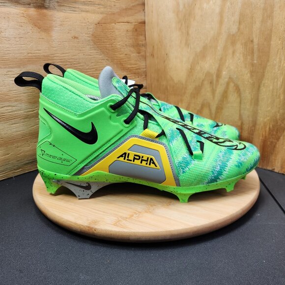 Nike Other - New Nike Alpha Menace Pro 3 Mens Green Football Cleats Size 11.5